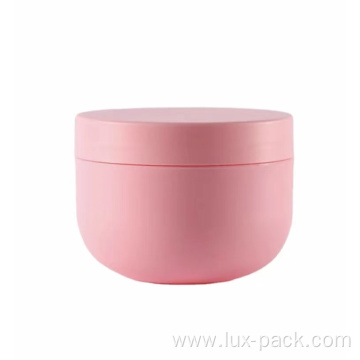 Empty Cosmetic Pink Plastic Shaped Cream Face Bowl